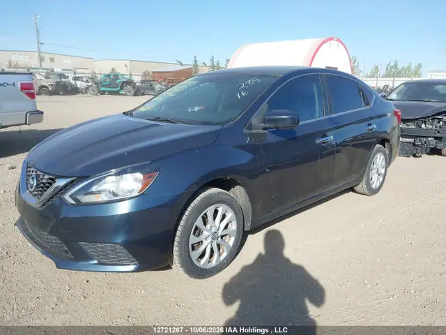 3N1AB7AP0GL661935 — 2016 Nissan Sentra S/SV/SR/SL, фото 2 с аукциона IAAI 13.10.2026, Град