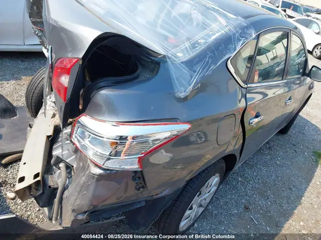 3N1AB7AP8GL646292 — 2016 Nissan Sentra S/SV/SR/SL, фото 4 с аукциона IAAI 14.10.2026, Задняя часть
