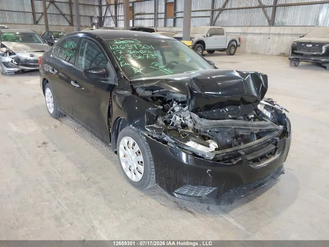 2017 Nissan Sentra S/sv/sr/sl VIN 3N1AB7AP6HY356735 фото 1