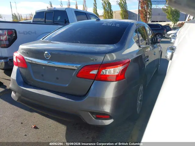 3N1AB7APXHL664102 — 2017 Nissan Sentra S/SV/SR/SL, фото 4 с аукциона IAAI 14.10.2026, Передняя часть