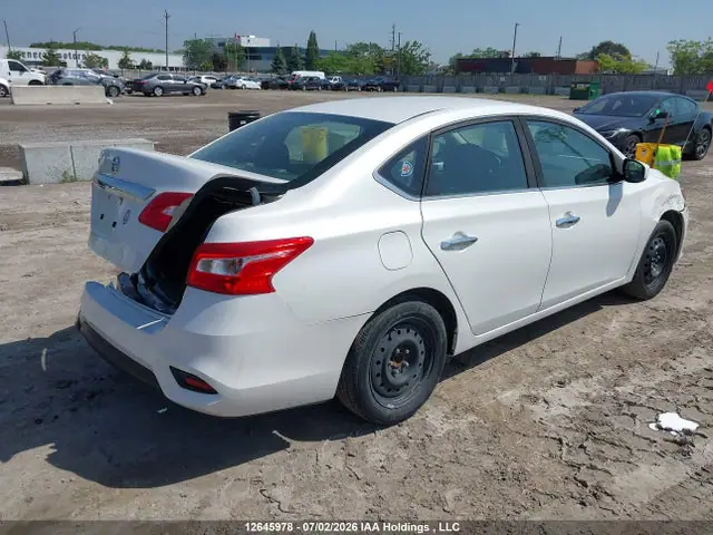 2019 Nissan Sentra S/sv/sr/sl VIN 3N1AB7AP6KY432882 фото 4