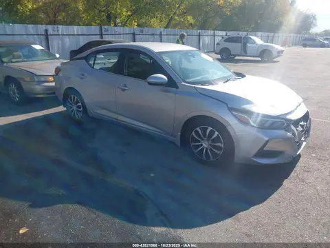 3N1AB8BV6LY264441 — 2020 Nissan Sentra S Xtronic Cvt, Передняя часть (Front End), фото до ремонта