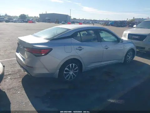 2020 Nissan Sentra S Xtronic Cvt VIN 3N1AB8BV6LY264441 фото 4