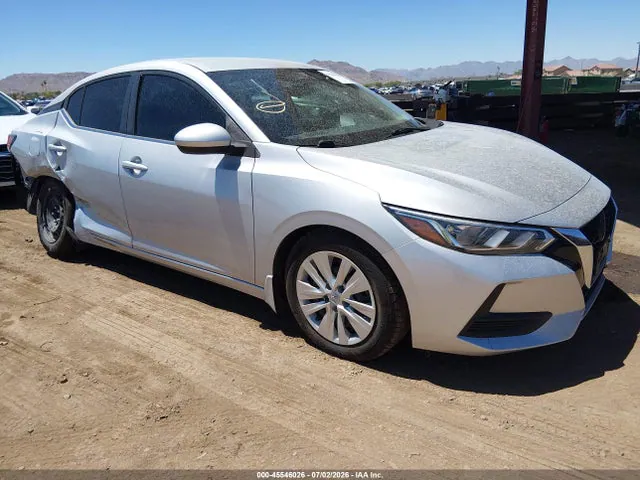 2020 Nissan Sentra S Xtronic Cvt VIN 3N1AB8BV5LY264382 фото 1