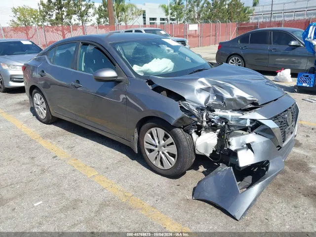 2020 Nissan Sentra S Xtronic Cvt VIN 3N1AB8BV3LY225550 фото 1