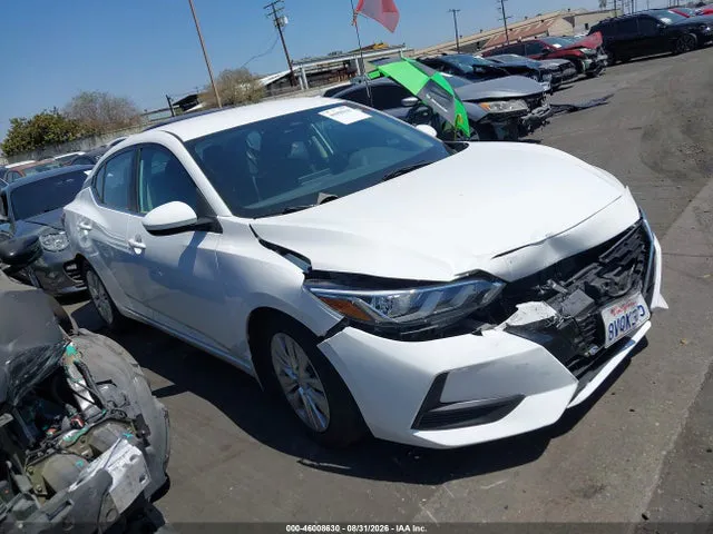 2020 Nissan Sentra S Xtronic Cvt VIN 3N1AB8BV3LY257530 фото 1