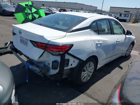 2020 Nissan Sentra S Xtronic Cvt VIN 3N1AB8BV3LY257530 фото 4