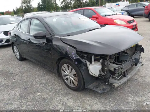 3N1AB8BV4LY228506 — 2020 Nissan Sentra S Xtronic Cvt, Передняя часть (Front End), фото до ремонта