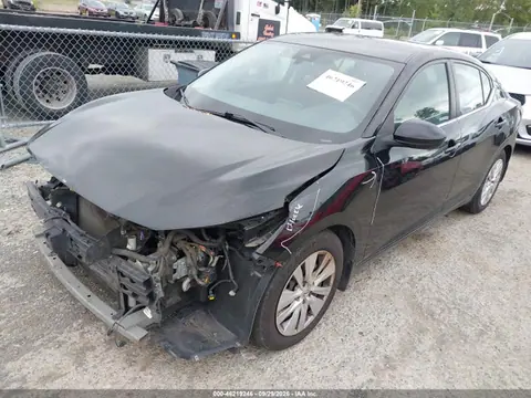 2020 Nissan Sentra S Xtronic Cvt VIN 3N1AB8BV4LY228506 фото 2