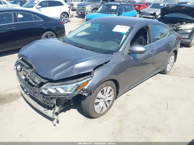 3N1AB8BV4MY304131 — 2021 Nissan Sentra S Xtronic Cvt, фото 2 с аукциона IAAI 30.09.2026, Передняя часть