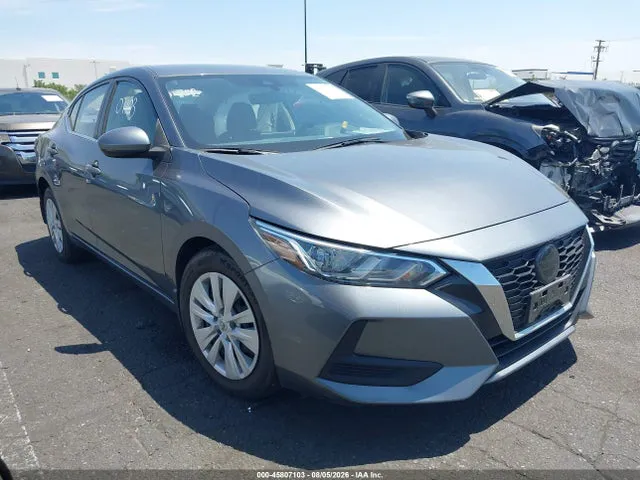 2022 Nissan Sentra S Xtronic Cvt VIN 3N1AB8BV8NY251290 фото 1
