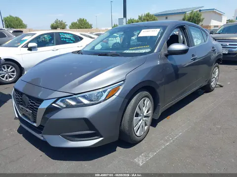 2022 Nissan Sentra S Xtronic Cvt VIN 3N1AB8BV8NY251290 фото 2