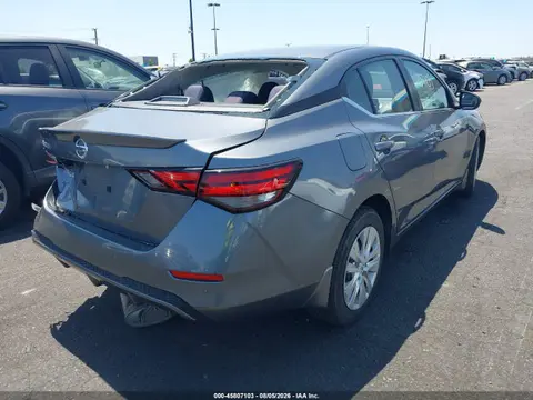 2022 Nissan Sentra S Xtronic Cvt VIN 3N1AB8BV8NY251290 фото 4