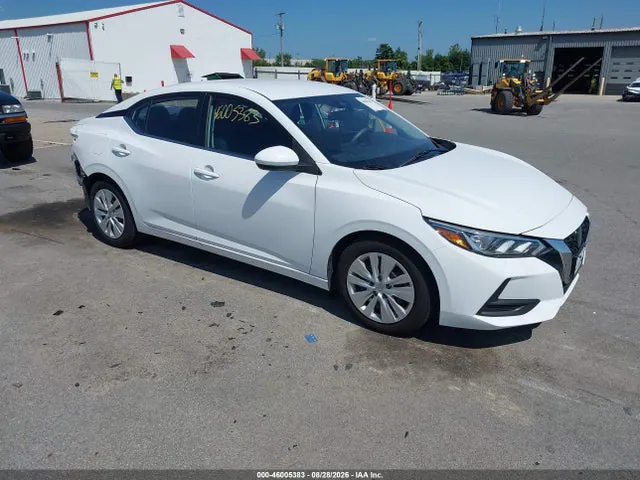 2022 Nissan Sentra S Xtronic Cvt VIN 3N1AB8BV0NY293243 фото 1