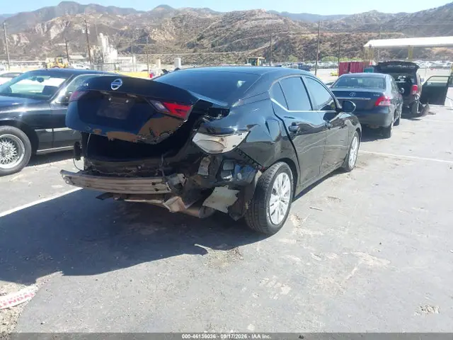 3N1AB8BV3NY225972 — 2022 Nissan Sentra S Xtronic Cvt, фото 4 с аукциона IAAI 14.10.2026, Задняя часть