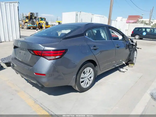 3N1AB8BV4PY287710 — 2023 Nissan Sentra S Xtronic Cvt, фото 4 с аукциона IAAI 14.10.2026, Повреждения со всех сторон