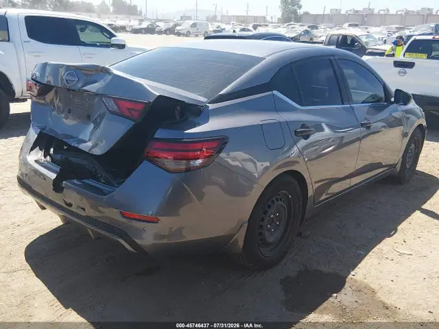 3N1AB8BV1RY344318 — 2024 Nissan Sentra S Xtronic Cvt, фото 4 с аукциона IAAI 30.09.2026, Задняя часть