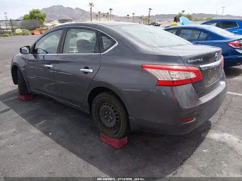 2014 Nissan SENTRA S VIN 3N1AB7APXEY299743 фото 3