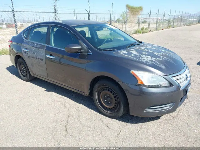 2014 Nissan SENTRA S VIN 3N1AB7AP8EY248550 фото 1