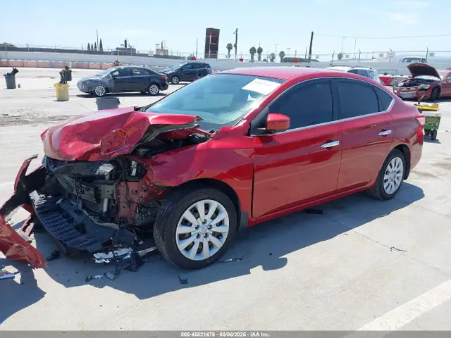 3N1AB7AP7EL644367 — 2014 Nissan Sentra S, фото 2 с аукциона IAAI 30.09.2026, Передняя часть