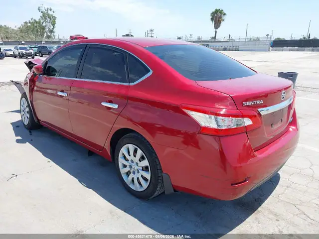 3N1AB7AP7EL644367 — 2014 Nissan Sentra S, фото 3 с аукциона IAAI 30.09.2026, Передняя часть