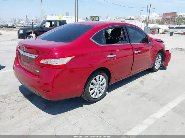 3N1AB7AP7EL644367 — 2014 Nissan Sentra S, фото 4 с аукциона IAAI 30.09.2026, Передняя часть