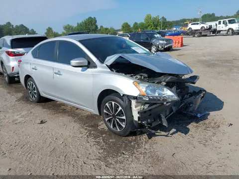 3N1AB7AP7EY214700 — 2014 Nissan Sentra S, Передняя часть (Front End), фото до ремонта