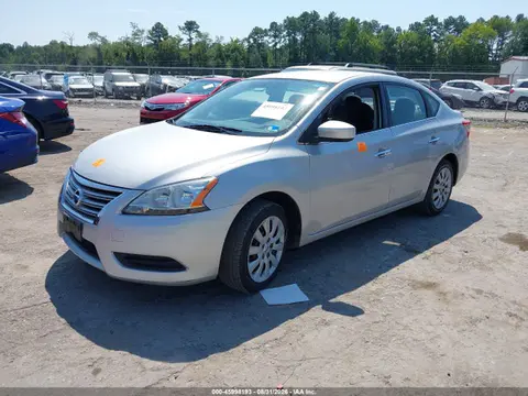 2014 Nissan SENTRA S VIN 3N1AB7AP0EY218068 фото 2