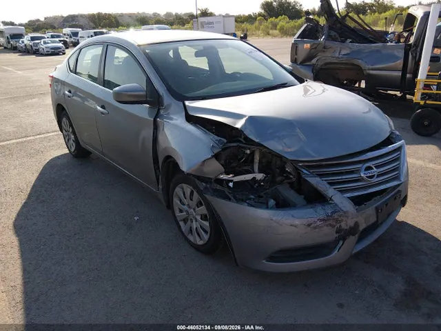 2014 Nissan SENTRA S VIN 3N1AB7AP6EY272345 фото 1
