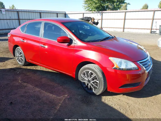 2014 Nissan SENTRA S VIN 3N1AB7AP1EY331284 фото 1