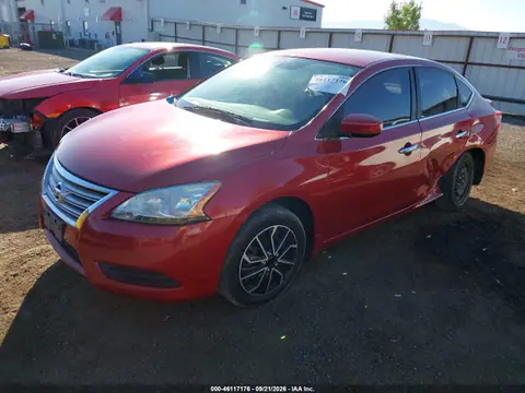 2014 Nissan SENTRA S VIN 3N1AB7AP1EY331284 фото 2