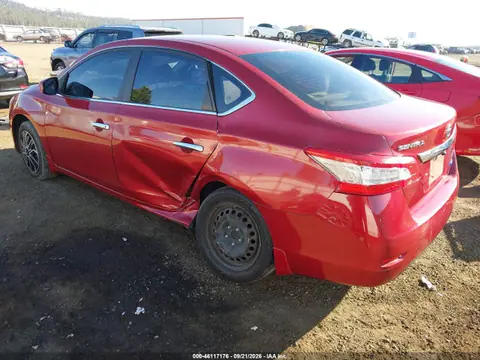 2014 Nissan SENTRA S VIN 3N1AB7AP1EY331284 фото 3