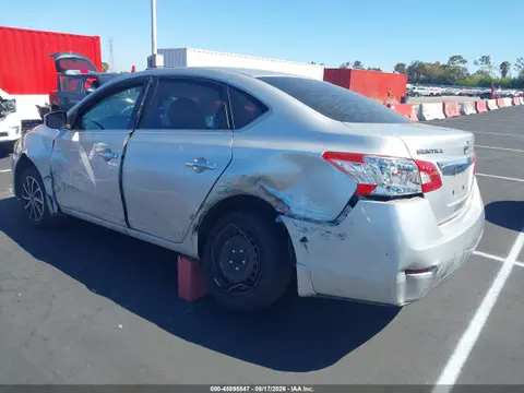 2015 Nissan SENTRA S VIN 3N1AB7APXFY292793 фото 3