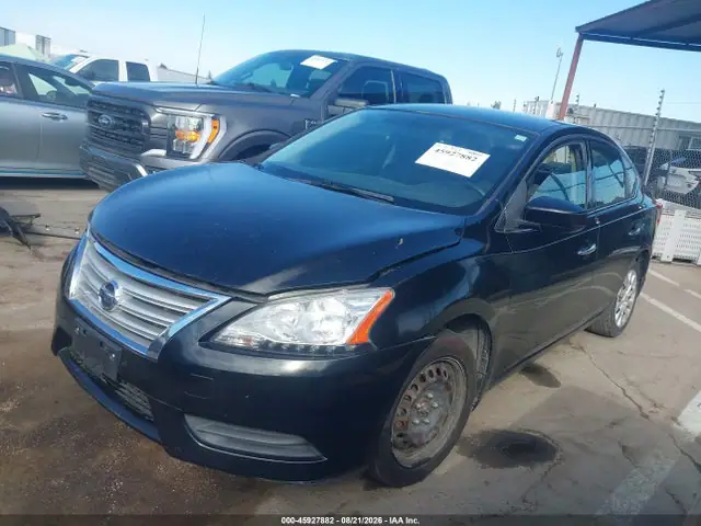 2015 Nissan SENTRA S VIN 3N1AB7AP7FY360712 фото 2
