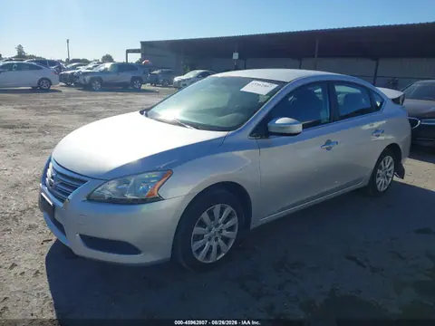 2015 Nissan SENTRA S VIN 3N1AB7AP4FY381629 фото 2