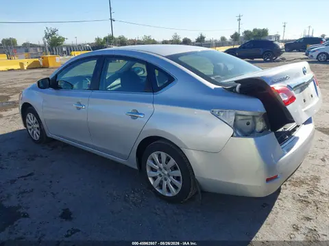 2015 Nissan SENTRA S VIN 3N1AB7AP4FY381629 фото 3