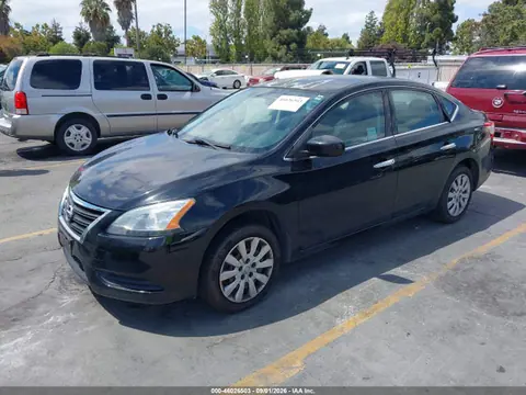 2015 Nissan SENTRA S VIN 3N1AB7AP0FY297842 фото 2