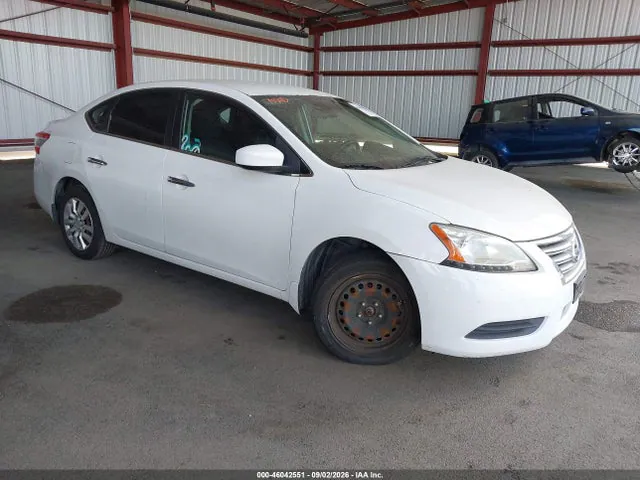 2015 Nissan SENTRA S VIN 3N1AB7AP0FY348319 фото 1