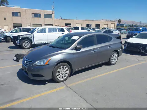 2015 Nissan SENTRA S VIN 3N1AB7AP1FY272321 фото 2