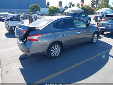 2015 Nissan SENTRA S VIN 3N1AB7AP1FY272321 фото 4