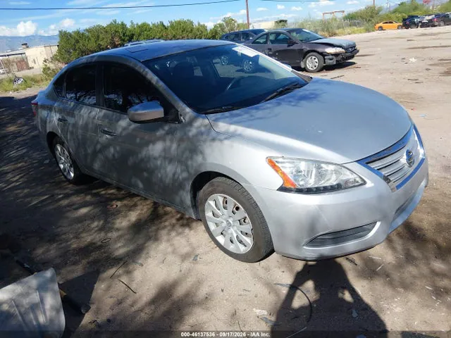 2015 Nissan SENTRA S VIN 3N1AB7AP1FY355991 фото 1