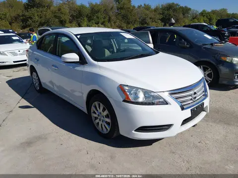 3N1AB7AP3FY366233 — 2015 Nissan Sentra S, Передняя часть (Front End), фото до ремонта