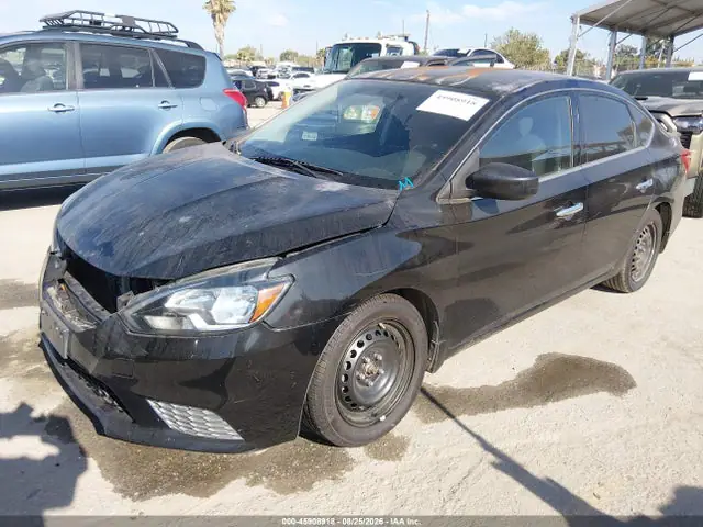 3N1AB7APXGY213530 — 2016 Nissan Sentra S, фото 2 с аукциона IAAI 14.10.2026, Передняя часть