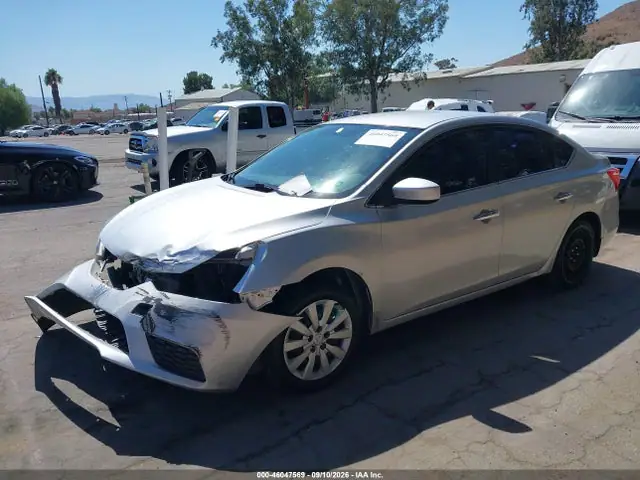 3N1AB7AP4GL682092 — 2016 Nissan Sentra S, фото 2 с аукциона IAAI 13.10.2026, Передняя часть