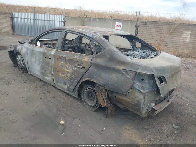 3N1AB7AP6GY321580 — 2016 Nissan Sentra S, фото 3 с аукциона IAAI 14.10.2026, Полный пожар