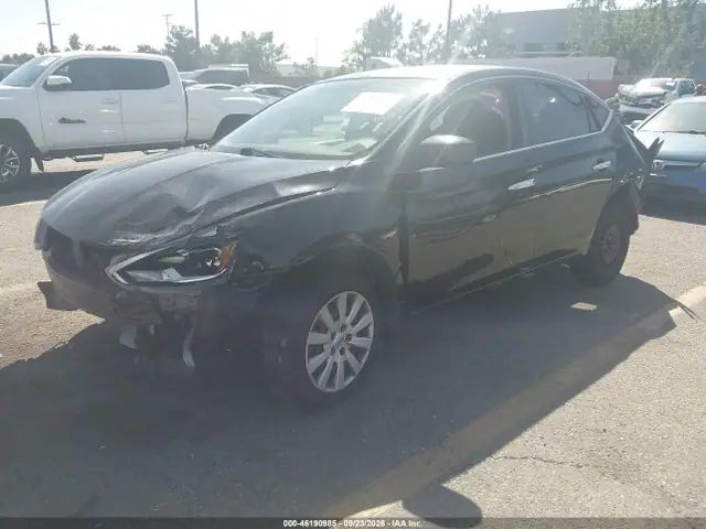 2016 Nissan SENTRA S VIN 3N1AB7AP1GY216445 фото 2