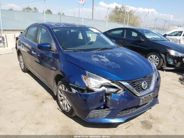 3N1AB7AP5GY299331 — 2016 Nissan Sentra S, Задняя часть (Rear), фото до ремонта