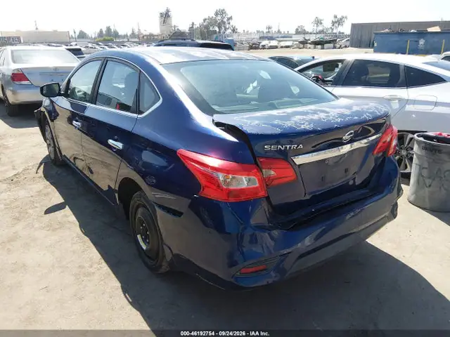 3N1AB7AP5GY299331 — 2016 Nissan Sentra S, фото 3 с аукциона IAAI 14.10.2026, Задняя часть