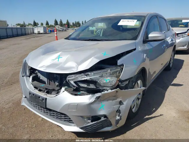 3N1AB7APXGY284162 — 2016 Nissan Sentra S, фото 2 с аукциона IAAI 13.10.2026, Передняя часть