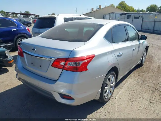 3N1AB7APXGY284162 — 2016 Nissan Sentra S, фото 4 с аукциона IAAI 13.10.2026, Передняя часть